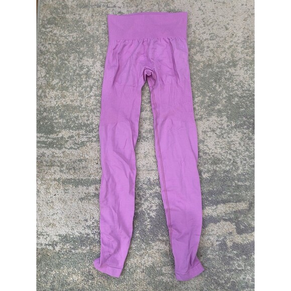 LOT (3) Lazuli Label Size XS Countour Scrunch Leggings Purple Pink Compression - Picture 13 of 14